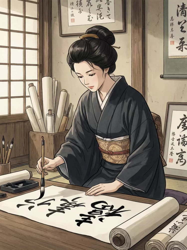 17.c起.草漫画中的AI魔改漫画在线阅读:AI同人漫画魔改的执笔场景观察漫画封面